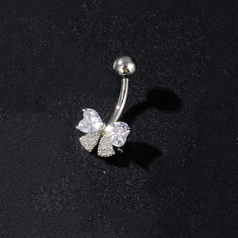 Body Jewelry And Piercing - Anillo para ombligo de acero inoxidable