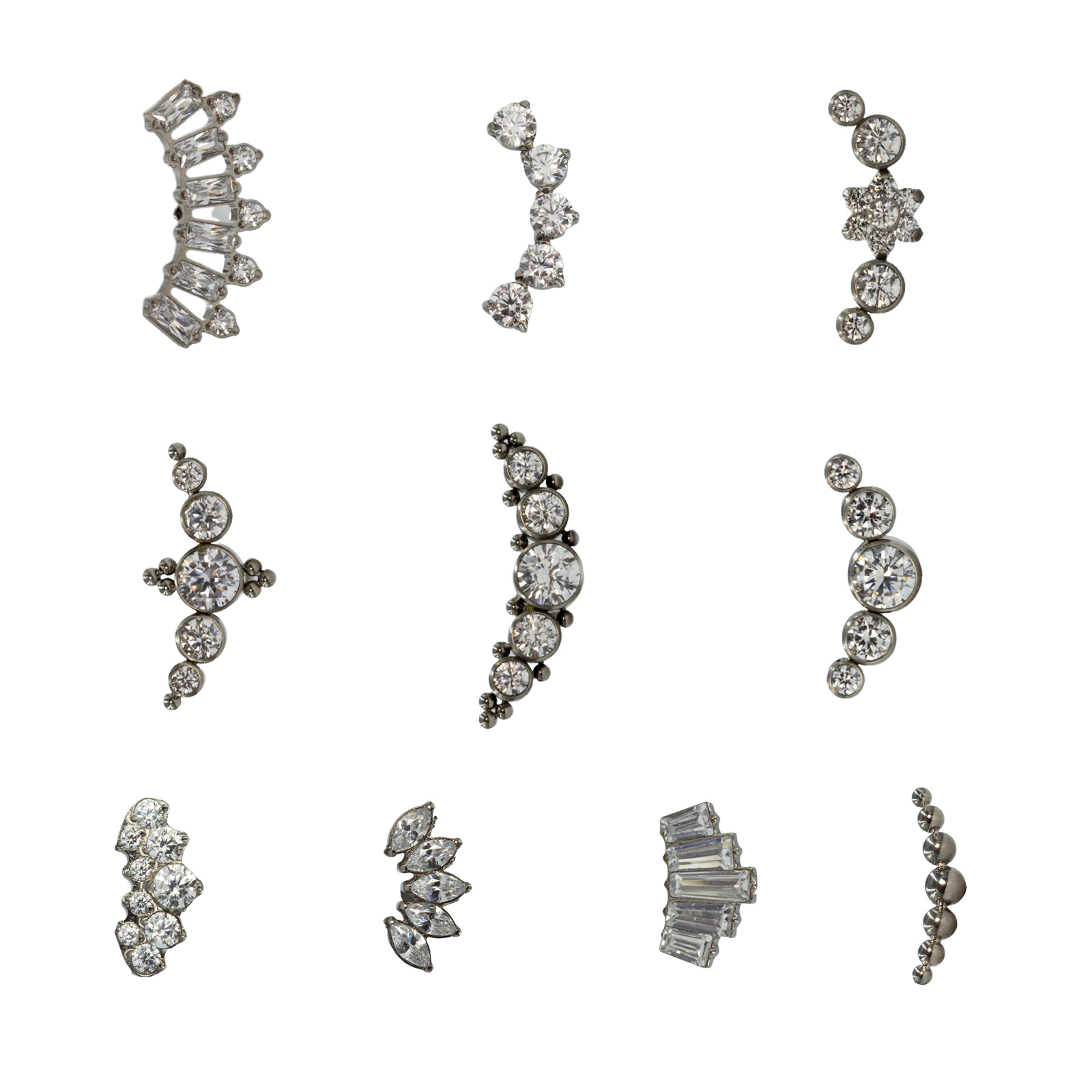 Body Jewelry Implants - 16G implante grado titanio ASTM F136