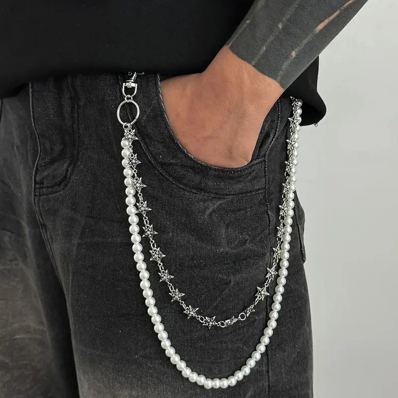 Body Jewelry Trend - Salircon - Cadena para Pantalones, Cartera,