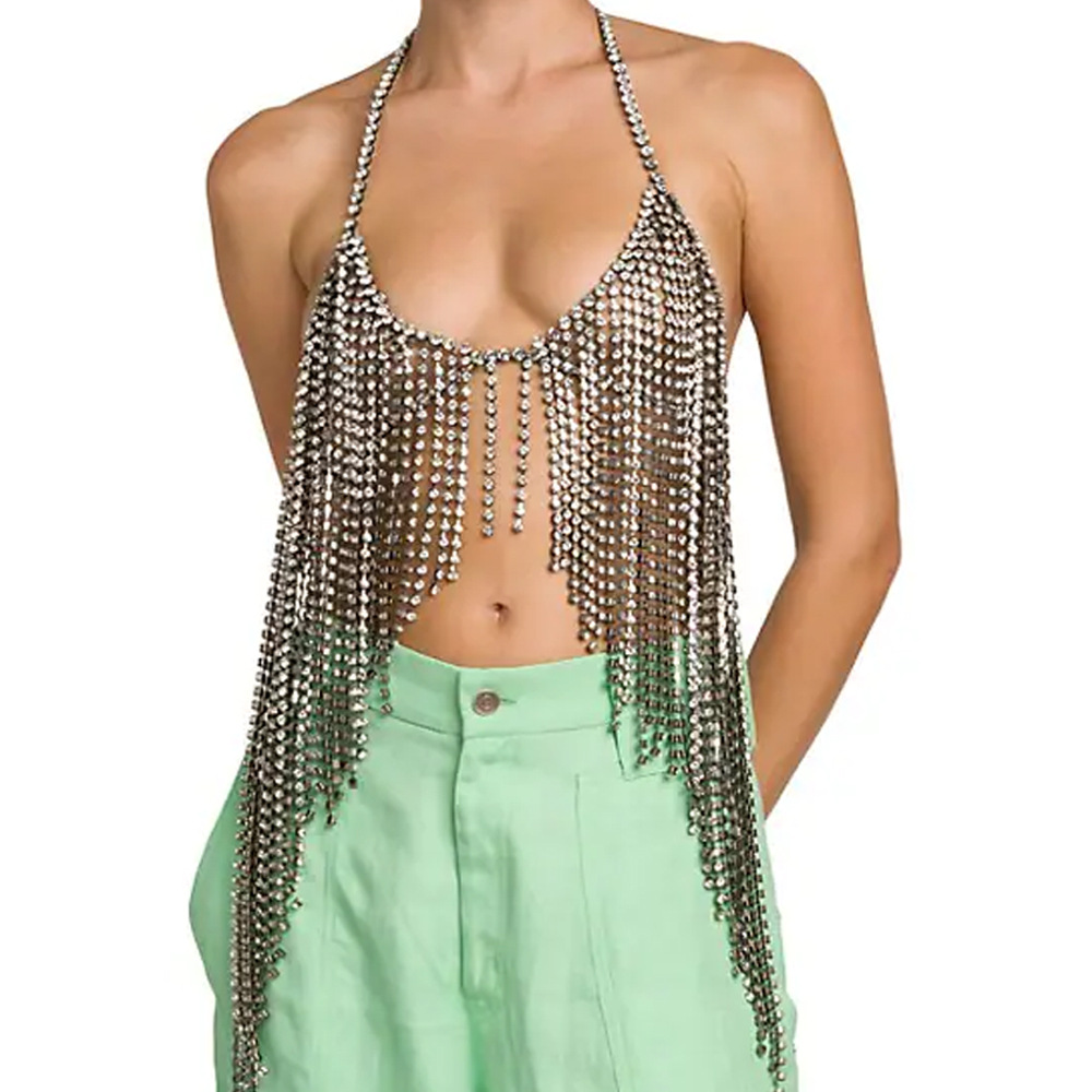 Body Jewelry Trend - Cadena de cuerpo de moda para