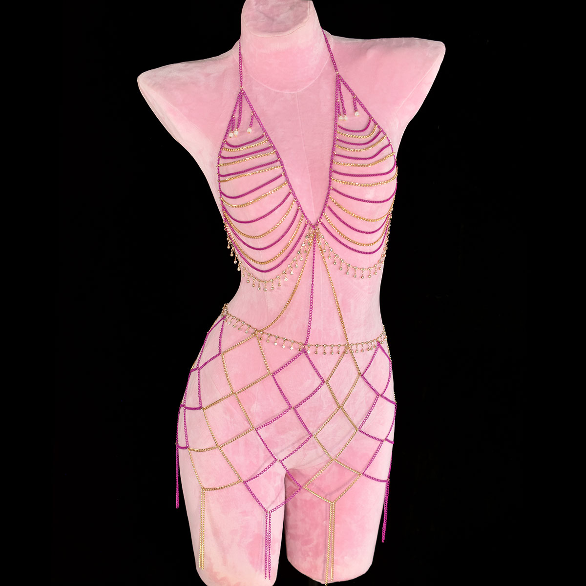 Body Jewelry Dress - Top de moda Sexy + vestido