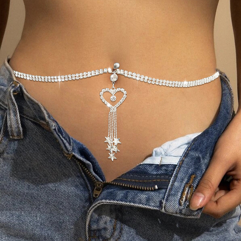 Body Jewelry And Piercing - GLAMing-Piercing bohemio con forma de corazón