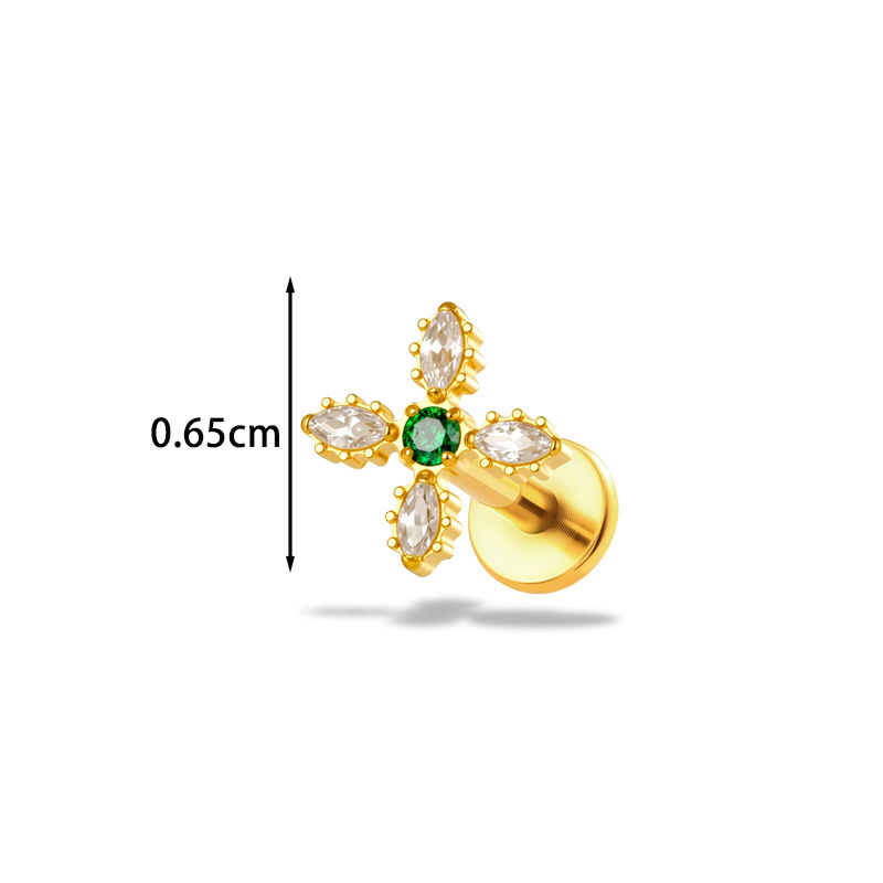 1 ud. Piercing de titanio G23  - Body Jewelry Implants reseña y precio