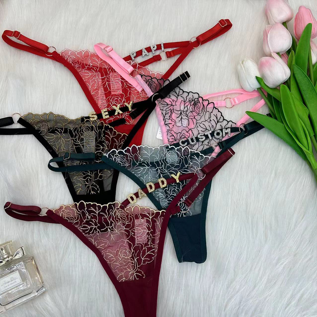 Tangas con nombre personalizad - Body Jewelry Names reseña y precio