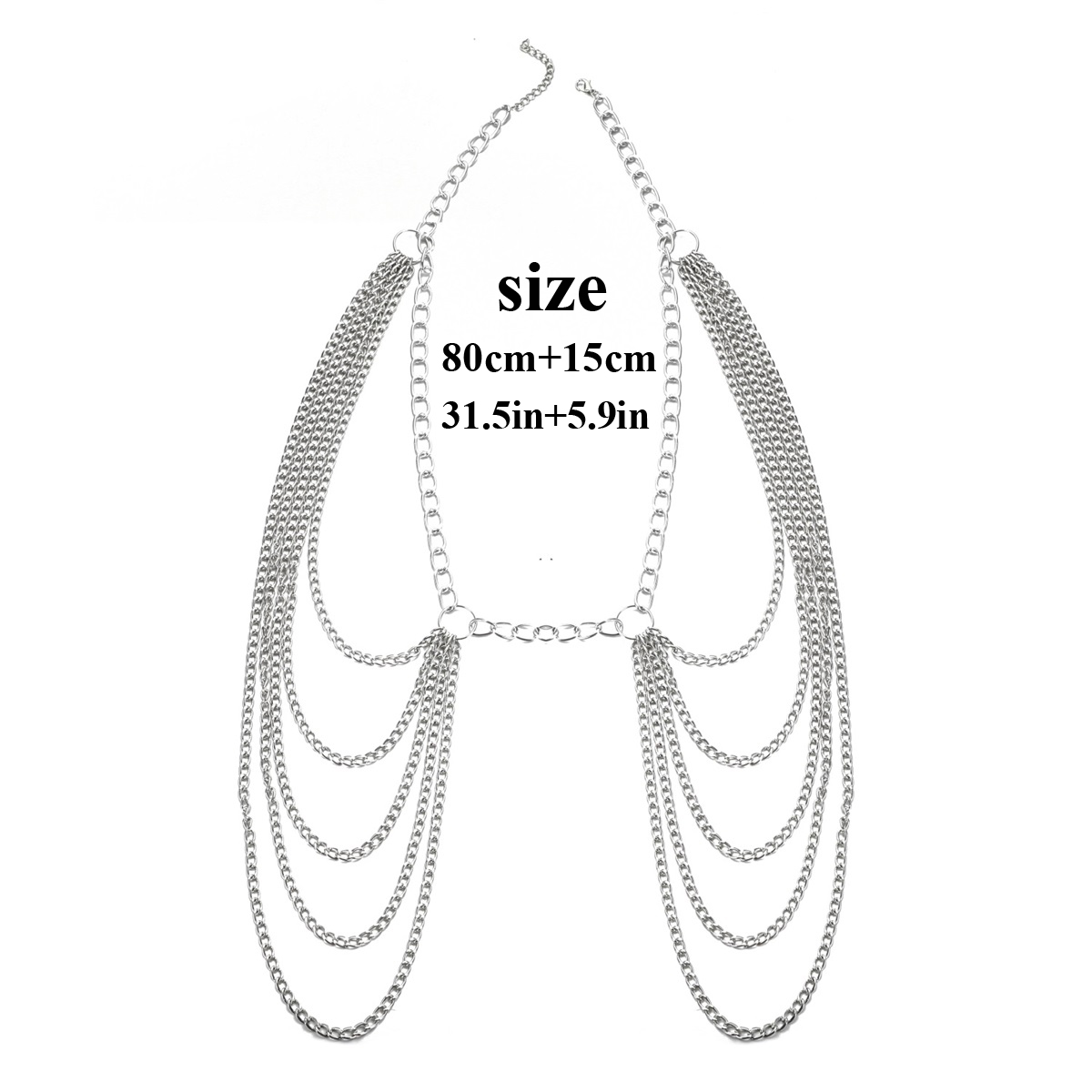 Cinturón de cadena de cintura  - Body Jewelry Dress reseña y precio
