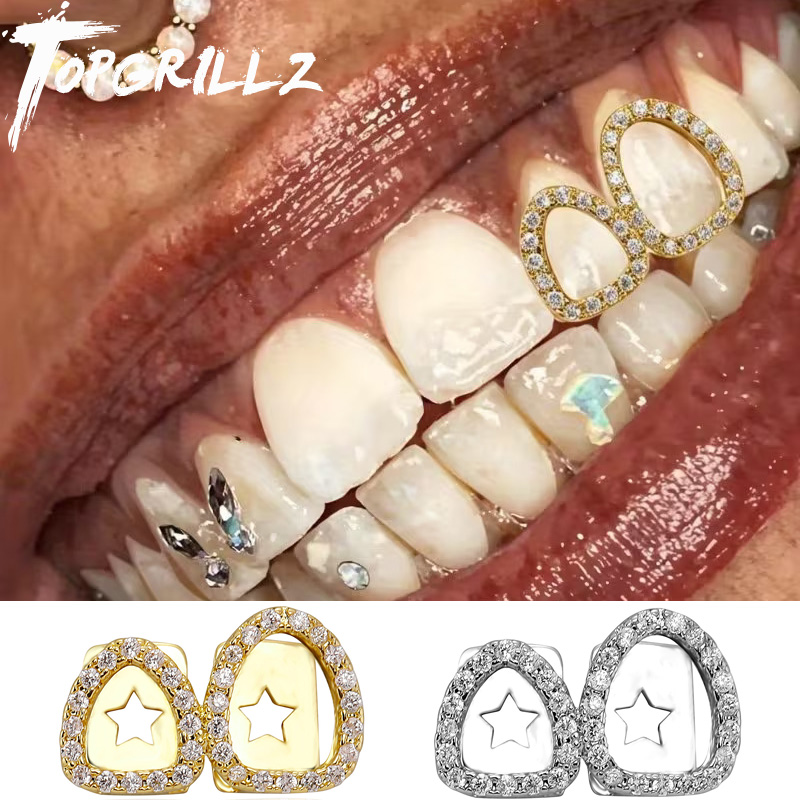 TOPGRILLZ Grillz de Dientes co - Body Jewelry For Men reseña y precio