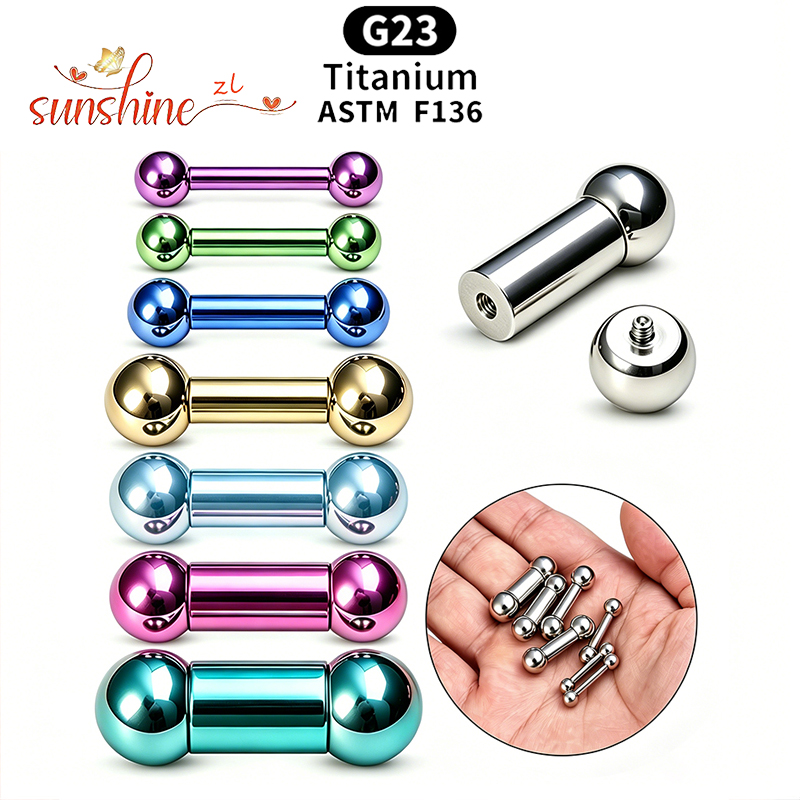 Barra de Titanio Grado Implant - Body Jewelry Implants reseña y precio
