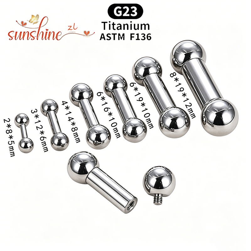 Barra de Titanio Grado Implant - Body Jewelry Implants reseña y precio