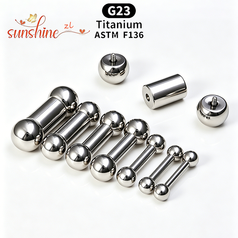 Barra de Titanio Grado Implant - Body Jewelry Implants reseña y precio
