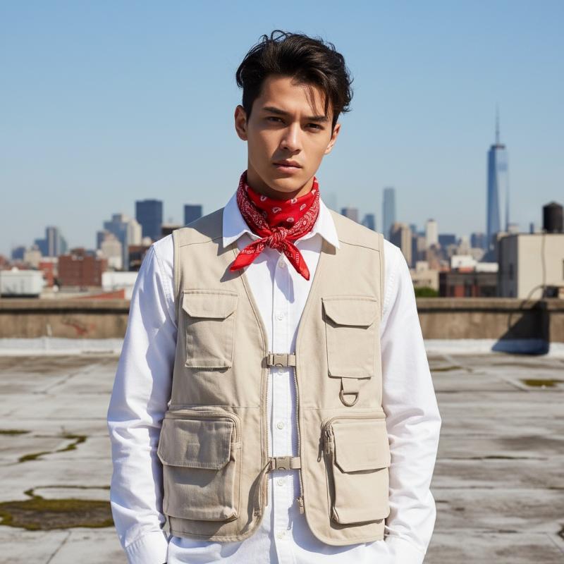 Pañuelo bandana unisex con cad - Body Jewelry Trend reseña y precio