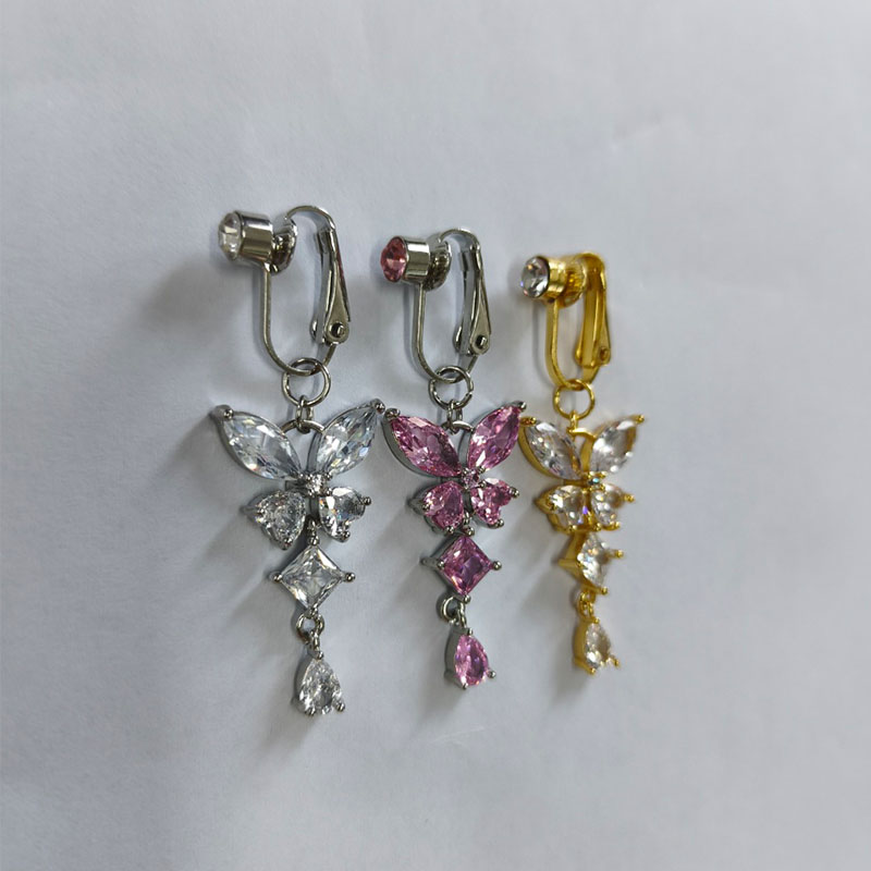 Anillo de Ombligo Falso con Di - Body Jewelry And Piercing reseña y precio