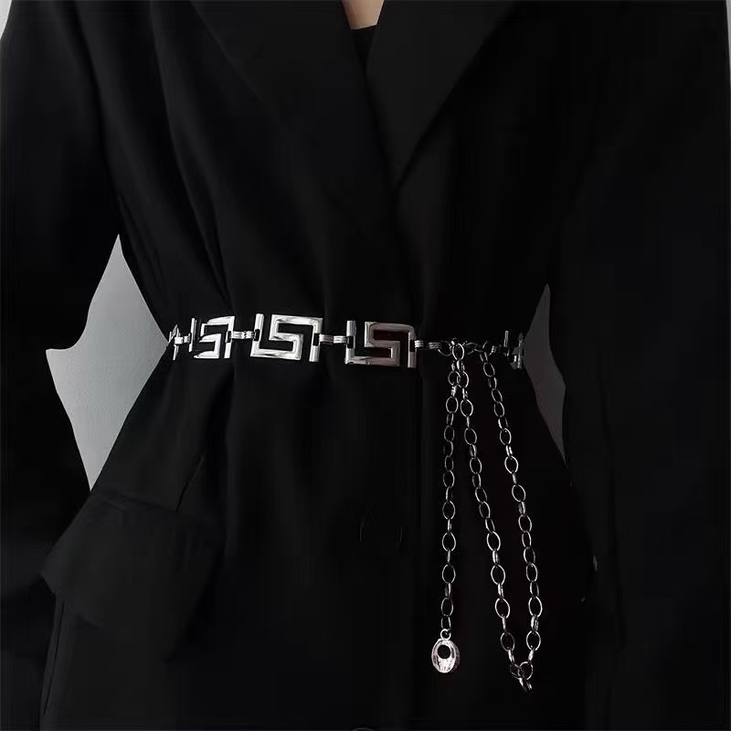 Cadena de cintura metálica con - Body Jewelry Dress reseña y precio