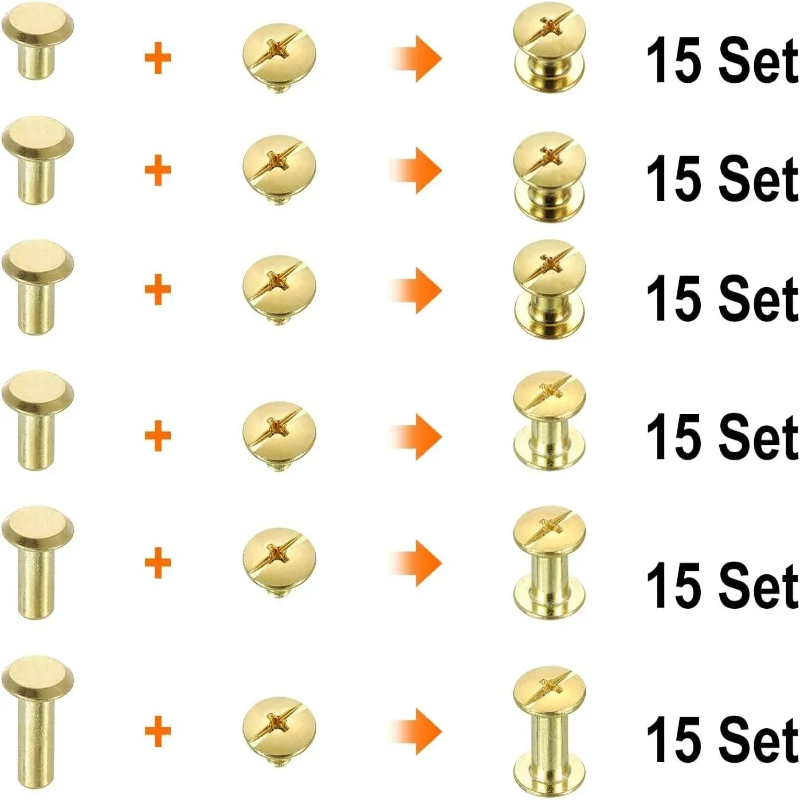 Kit de 30 Remaches de Cuero Do - Body Jewelry Chicago reseña y precio