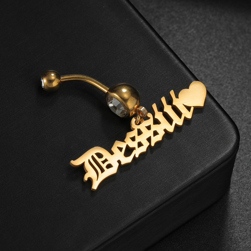 Letdiffery-anillos para omblig - Body Jewelry Names reseña y precio