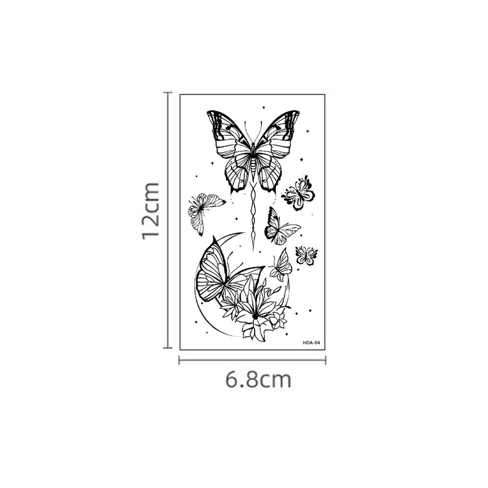 Paquete de 10 Hojas de Pegatin - Body Jewelry Tattoo reseña y precio