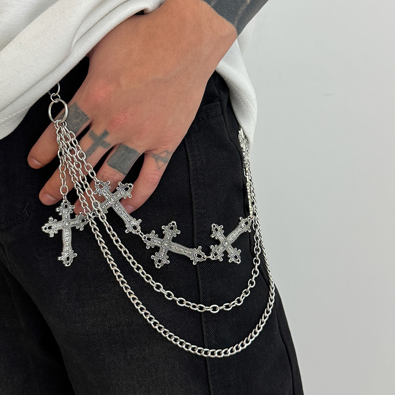 Cadena de pantalones de Metal  - Body Jewelry For Men reseña y precio