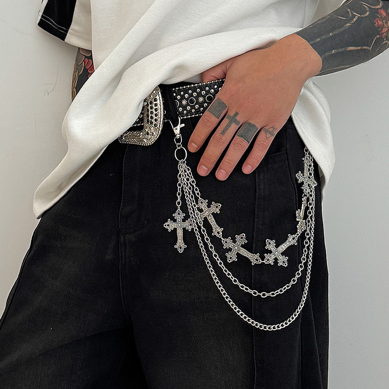 Cadena de pantalones de Metal  - Body Jewelry For Men reseña y precio
