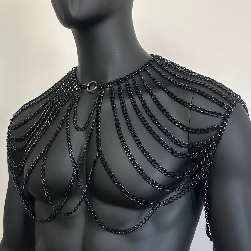 Cadena corporal para hombre, j - Body Jewelry For Men reseña y precio