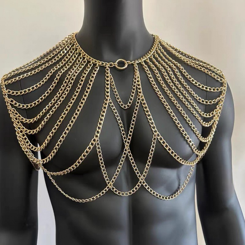 Cadena corporal para hombre, j - Body Jewelry For Men reseña y precio
