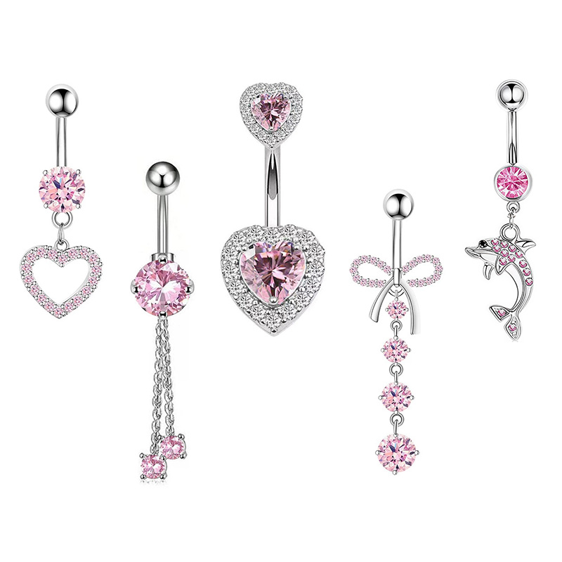 1 Uds. Anillos para ombligo co - Body Jewelry And Piercing reseña y precio
