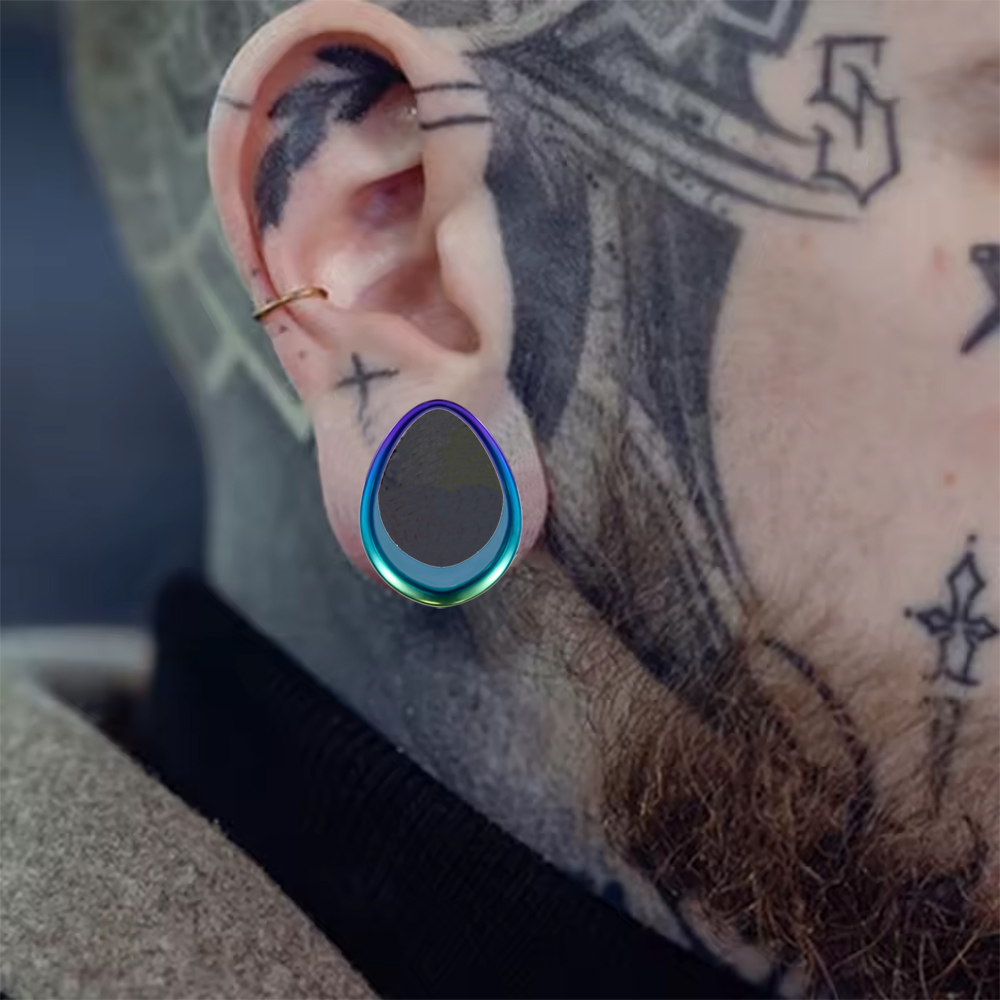 Túnel y tapones para oreja con - Body Jewelry Implants reseña y precio