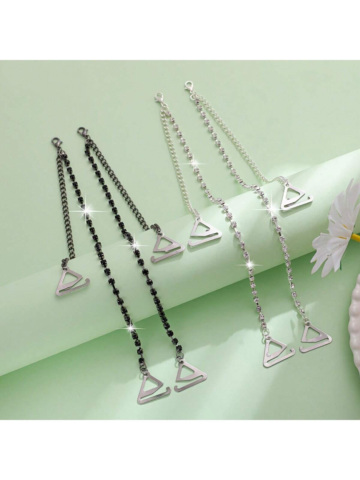 Tirantes de sujetador ajustabl - Body Jewelry Art reseña y precio