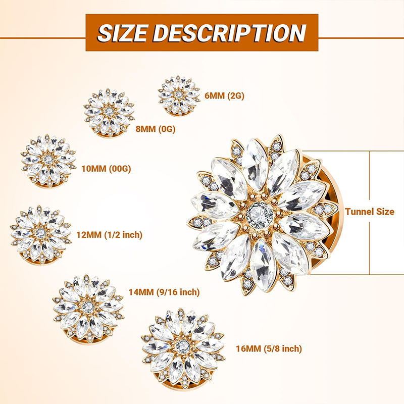 Tapones y túneles para orejas  - Body Jewelry And Piercing reseña y precio