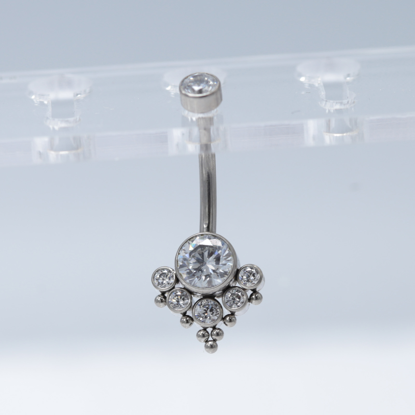 Anillo de titanio para el ombl - Body Jewelry Implants reseña y precio