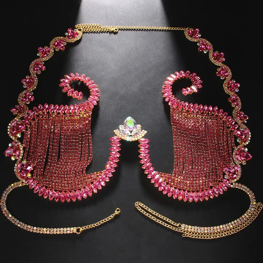 Rave soporte de pecho de crist - Body Jewelry Dress reseña y precio