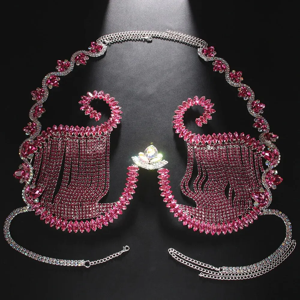 Rave soporte de pecho de crist - Body Jewelry Dress reseña y precio