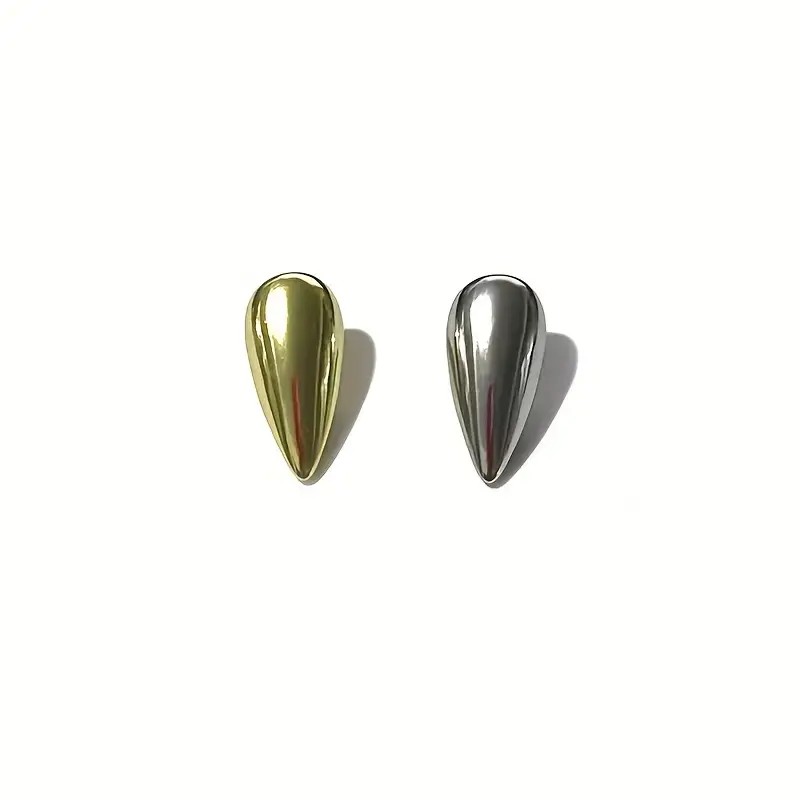 2 colmillos dorados y plateado - Body Jewelry For Men reseña y precio