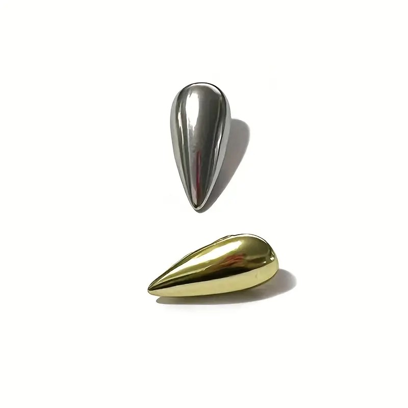 2 colmillos dorados y plateado - Body Jewelry For Men reseña y precio