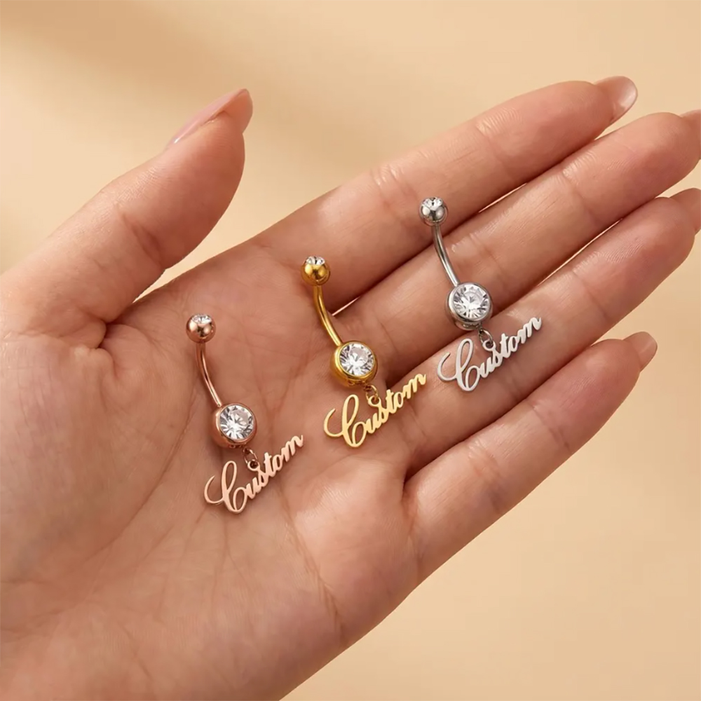 Piercing de Ombligo Personaliz - Body Jewelry Names reseña y precio