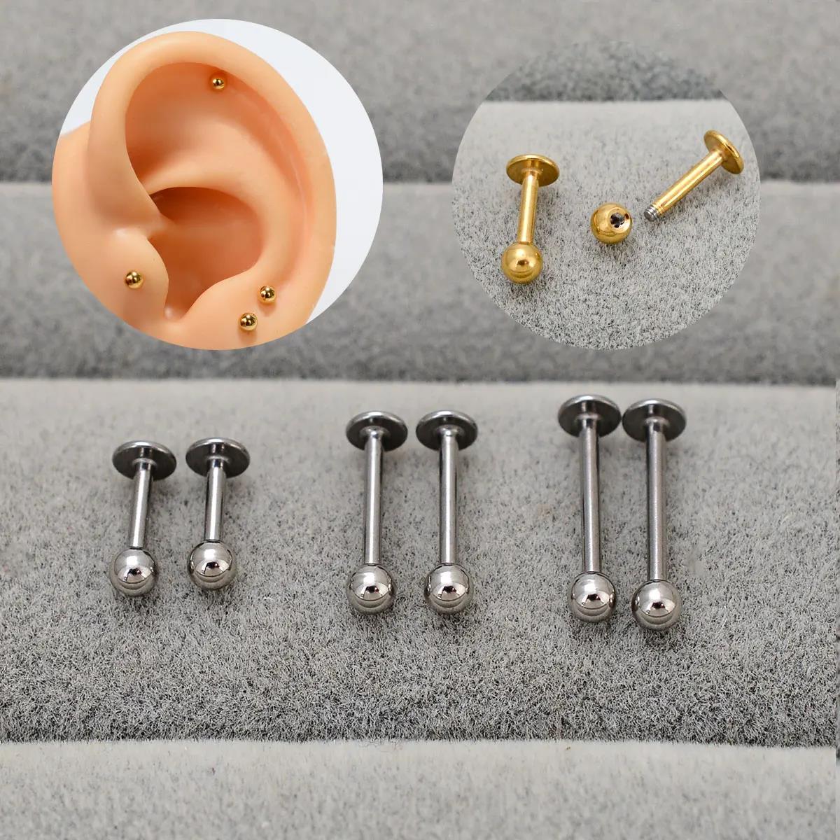 6/8/10/12mm Acero inoxidable b - Body Jewelry Trend reseña y precio