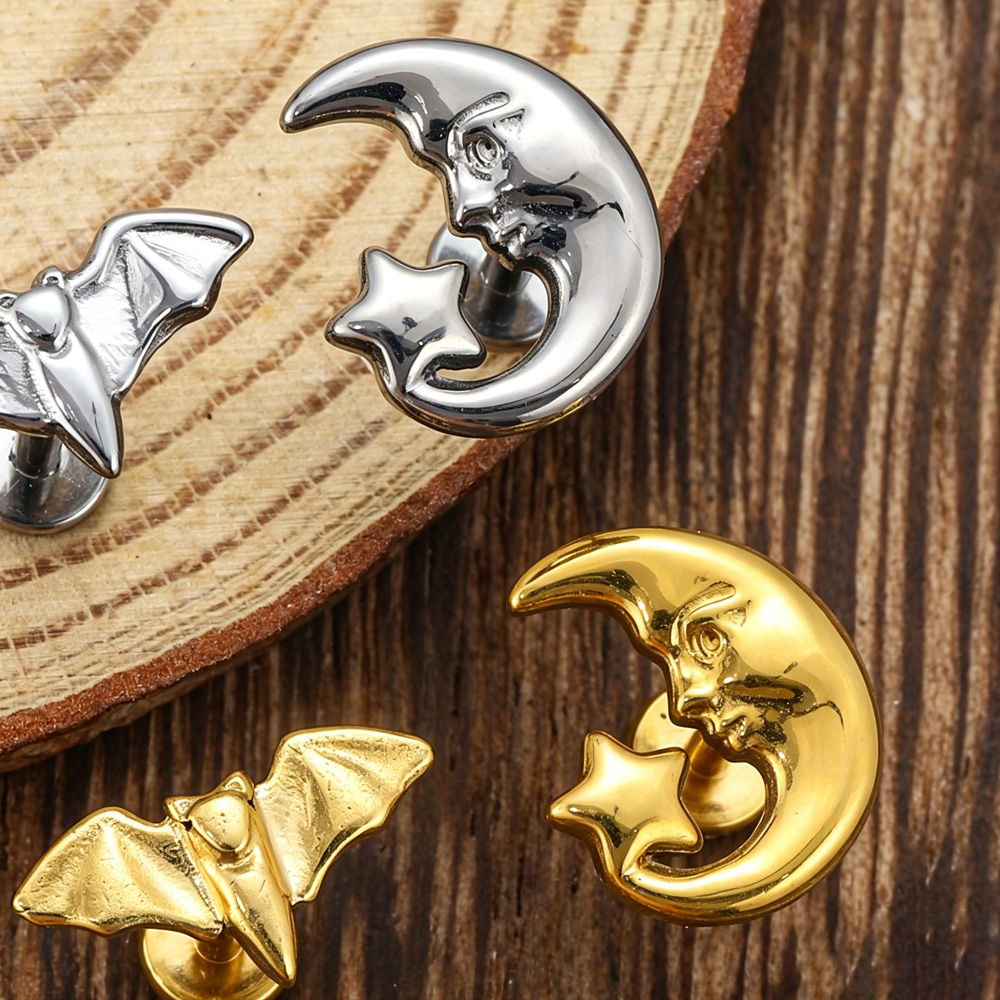 Pendientes de titanio anodizad - Body Jewelry Implants reseña y precio