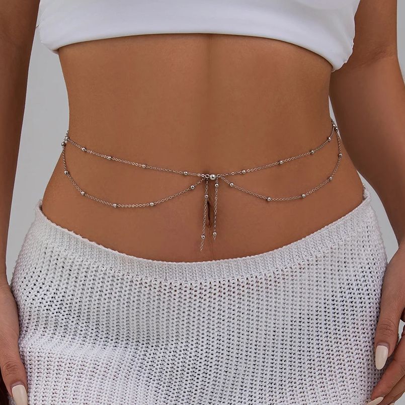 KunJoe, cadena de cuentas fina - Body Jewelry Dress reseña y precio