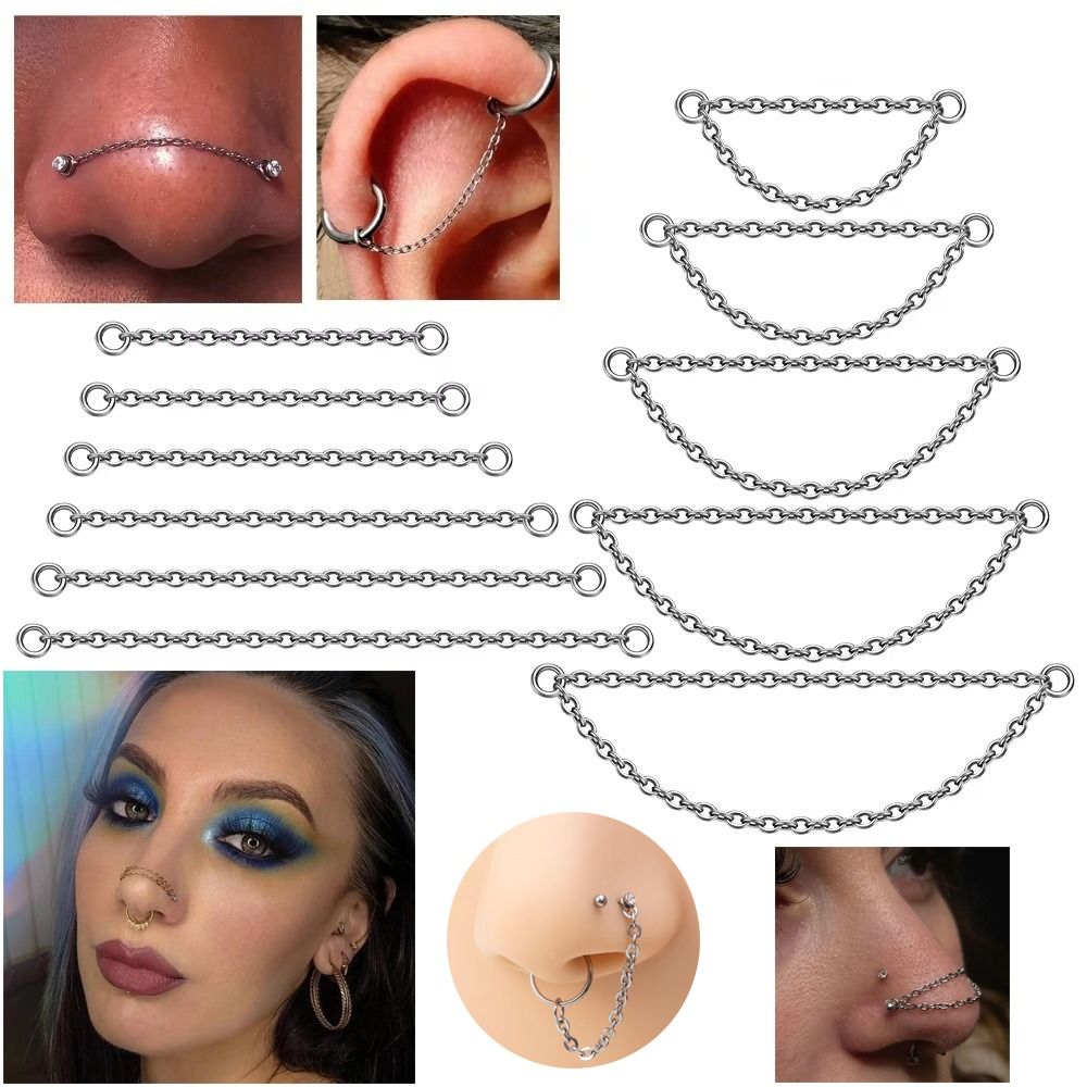 Cadena de titanio de moda para - Body Jewelry And Piercing reseña y precio