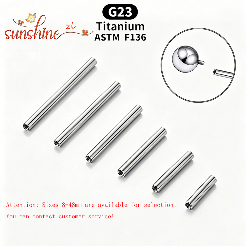 Barra de Titanio Grado Implant - Body Jewelry Implants reseña y precio