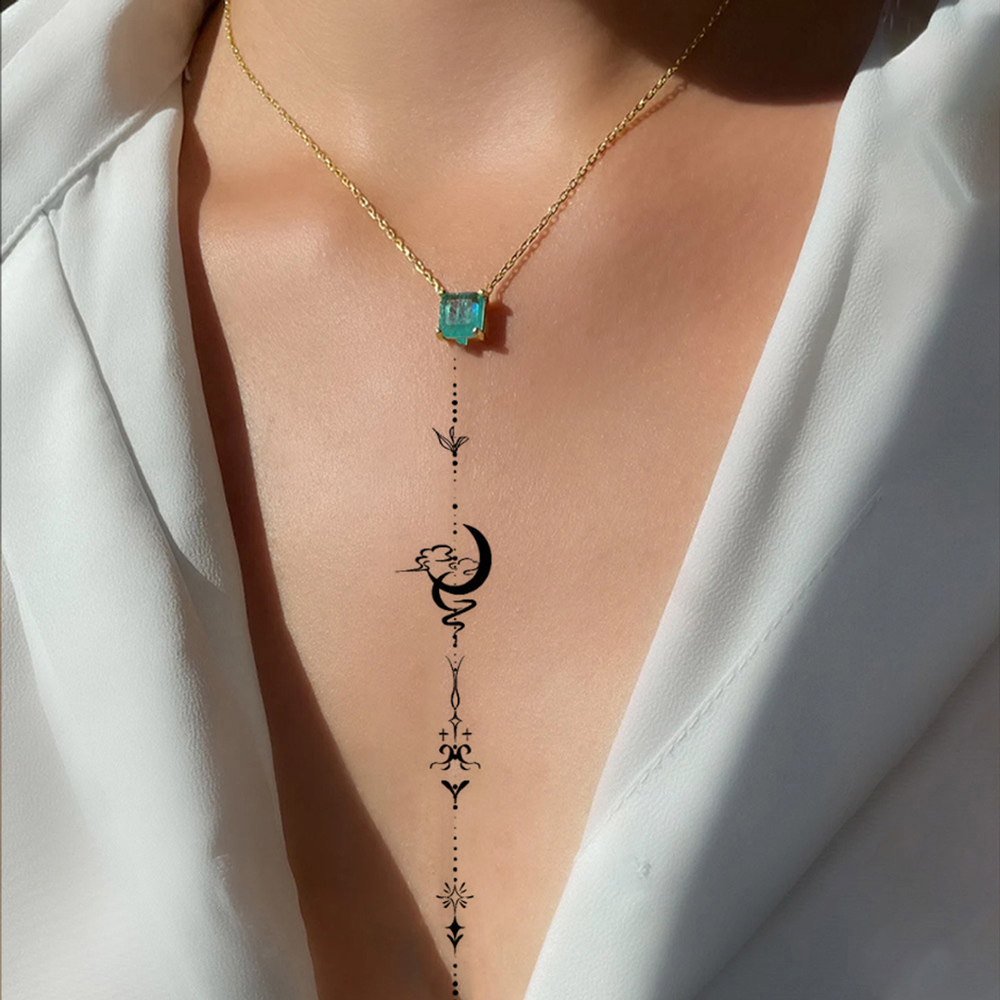 8 Uds. Tatuaje temporal de flo - Body Jewelry Tattoo reseña y precio