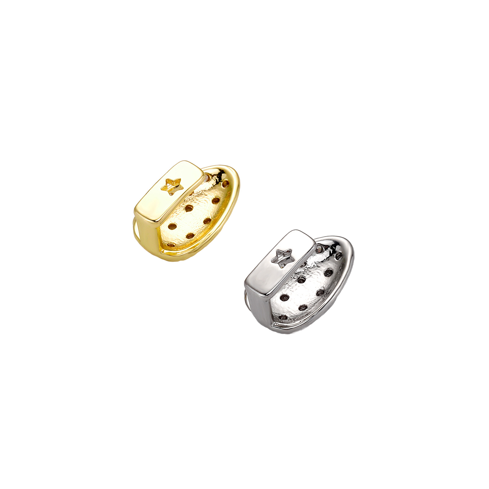 JINAO Grillz de Hip Hop para H - Body Jewelry For Men reseña y precio