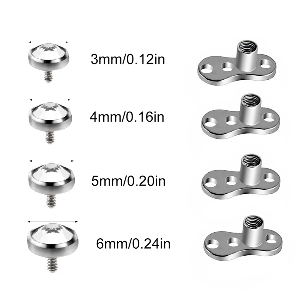 9 UDS-1 pieza de acero quirúrg - Body Jewelry Implants reseña y precio