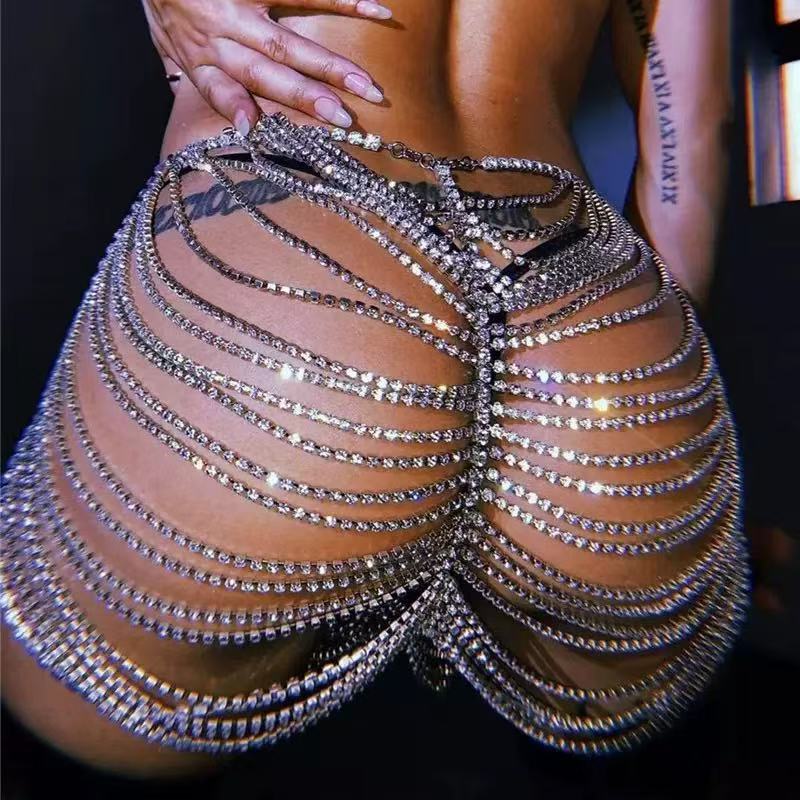 1 unidad, falda Sexy a la moda - Body Jewelry Dress reseña y precio