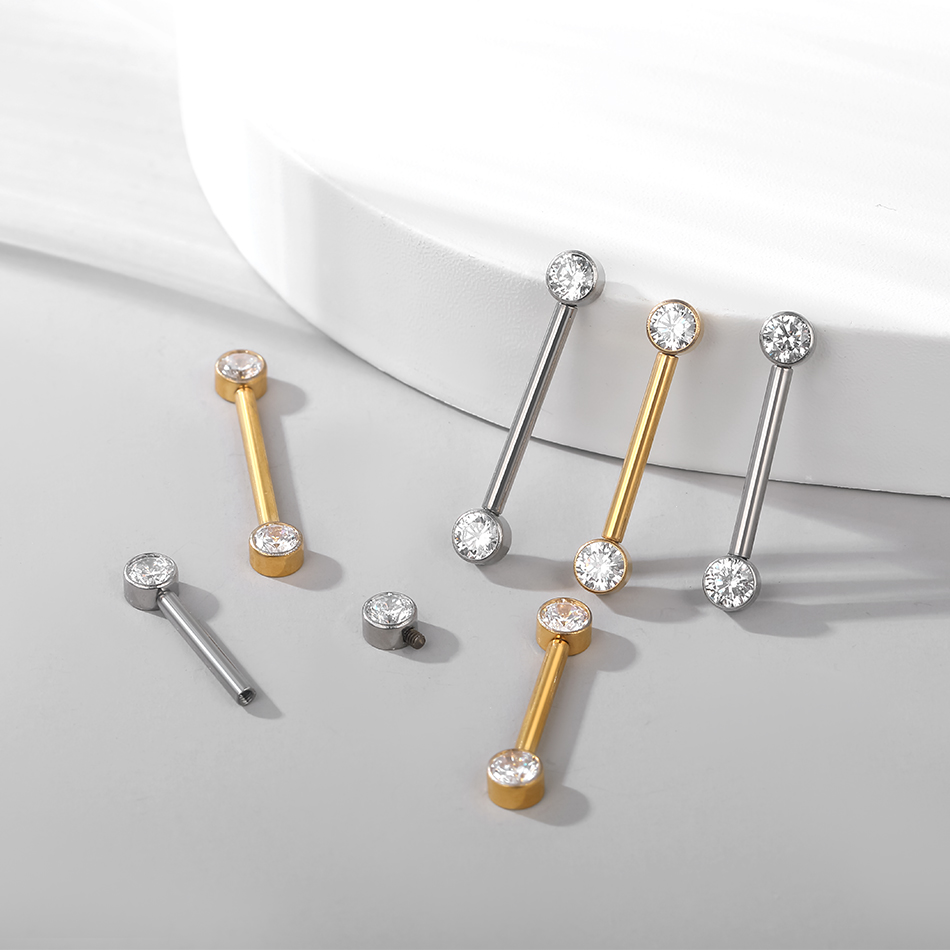 Piercing de titanio de grado i - Body Jewelry Implants reseña y precio