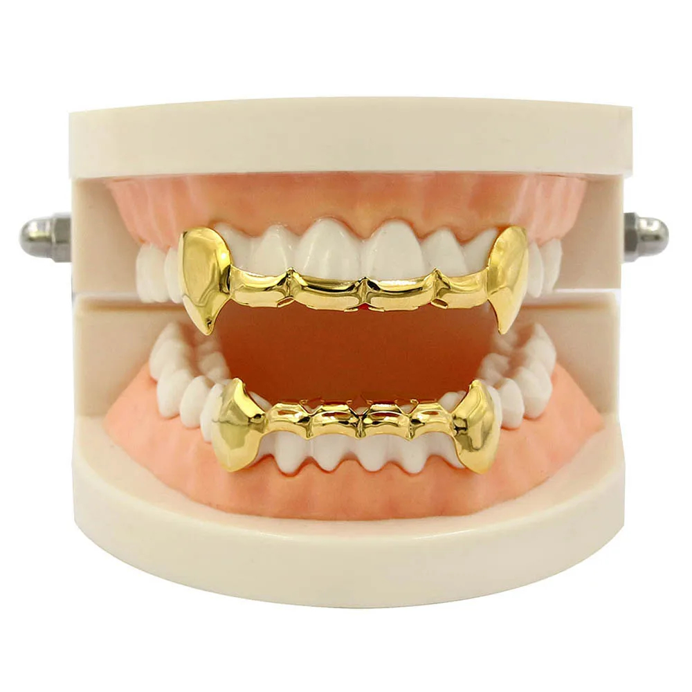 YOUNGX-colmillos de vampiro de - Body Jewelry For Men reseña y precio